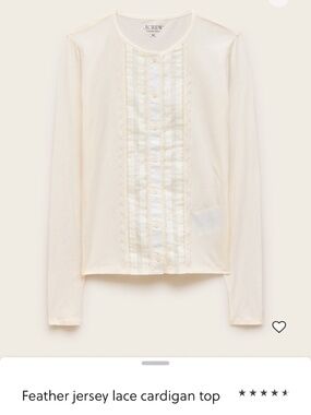 Jcrew lace top